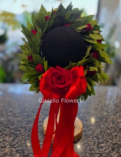 Coroncina da laurea con Rose Stabilizzate – Eleganza Senza Tempo