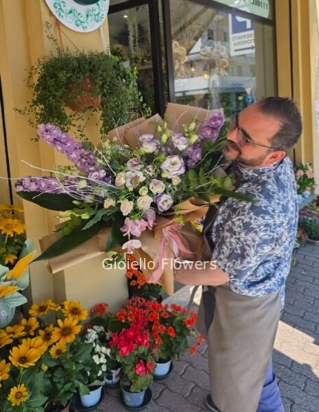 Bouquet Garden Style – Eleganza Naturale d'Autore